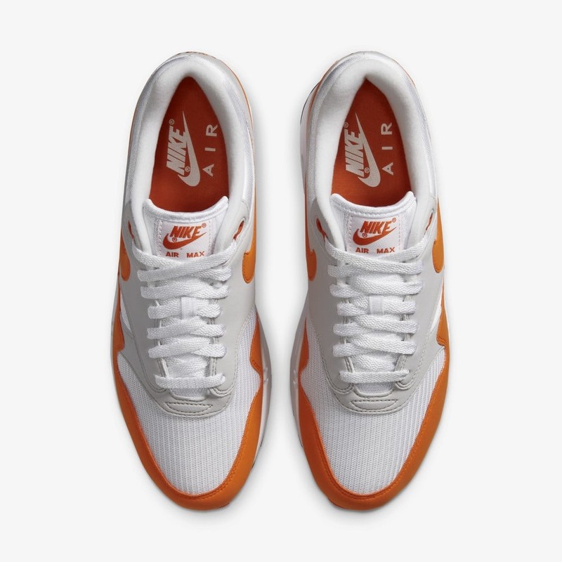 nike air max 1 white orange